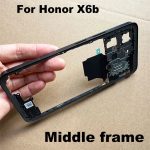 Honor X6b Battery Door Panel Rear Housing Case Replacement Middle Frame - Image 2