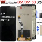 6.8" Motorola Moto G51 LCD Display Touch Screen Digiziter Assembly Replacement