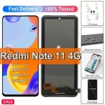 6.43 Display Xiaomi Redmi Note 11 LCD Display Touch Screen Digitizer Assembly 2201117TG 2201117TI Screen Replacement Bangladesh (New)