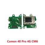 For Tecno Camon 40 / 40 Pro 4G 5G SIM Card Tray Reader Slot Socket Board Flex Cable Repair Parts (New)