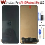 TFT OPPO A74 4G LCD Display Touch Screen Digitizer Assembly Replacement