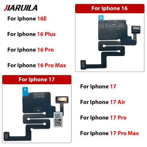 A2c599e2410074db5b8fa3c4134e5f1fcR_480x480q75 Earpiece Light Sensor Proximity Flex Cable For lphone 16/16E/16 Plus/16 Pro/16 Pro Max/17/17 Air/17 Pro/17 Pro Max (New) - Image 1