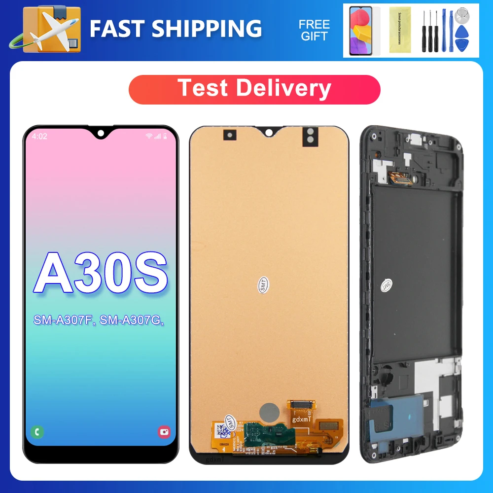 A30S-For-Samsung-6-4-Tested-A307F-A307FN-A307G-A307GN-A307GT-LCD-Display-Touch-Screen-Digitizer Samsung Galaxy A30s Original Display (Market original) - Image 1