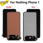 NOTHING Phone 1 2 LCD Display With Sensor Touch Panel Screen Digitizer Assembly CMF Phone 1 2 Pro LCD Nothing Phone 2A 3A (New)