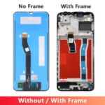675'' Huawei Nova Y70 LCD MGA-LX9 Display Screen Touch Digitizer Assembly Nova Y70 Plus MGA-LX9N LCD With Frame (New)