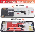 68' Nova 11i LCD Display Touch Screen Panel Digitizer Assembly Replacement Huawei Nova11i MAO-LX9 MAO-LX9N LCD With Frame (New)