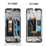 65'' LCD Realme C11 RMX2185 LCD Display With Frame Digitizer Assembly Touch Screen Replacment OPPO Realme C11 C 11 LCD (New)