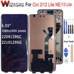6.55” AMOLED Xiaomi Civi 2 LCD 2209129SC Display Touch Screen Digitizer