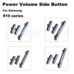 Power Volume Side Button Switch Control Key Samsung Galaxy S8 S9 S10 Plus Volume Button + Power ON / OFF Replacement Parts Bangladesh (New)