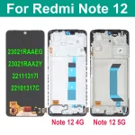 Xiaomi Redmi Note 12 5G Original Display (AMOLED)