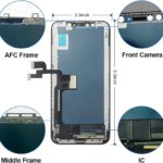 OLED Pantalla iphone X LCD Display Touch Screen Digitizer Assembly iPhone X A1865 A1901 LCD Replacement With 3D Touch (New)