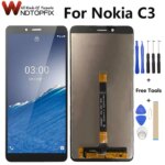 Nokia C3 LCD Display Touch Panel Screen Digitizer Assembly Replacement