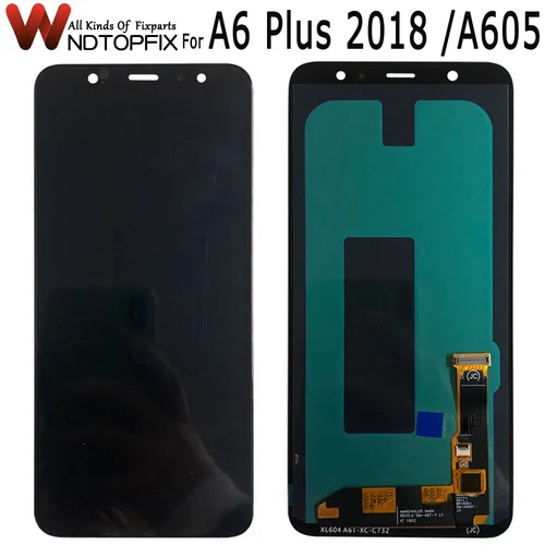 Aa8550dd2c62c4cd99a0362bc5ce80d6ay_500x500.webp AMOLED Samsung Galaxy A6 Plus 2018 A605 LCD Display Touch Screen - Image 1