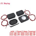 2Pcs/1pc 3525 2030 4 Ohm 3W 8 Ohm 2W Speaker 2535 3020 Cavity 4Ω 8Ω 2 3 Watt BOX Bluetooth-compatible Speaker Notebook Compute (New)