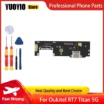 For Oukitel OT5 RT7 Titan 5G ipad Flex Cables Charging Module Cell Phone USB Port Perfect Replacement Parts Free Tools (New)