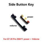 Off Volume Side Key Volume Button For Infinix GT 20 Pro X6871 Power volume key switch bracket snap Repair Replacement Parts (New)