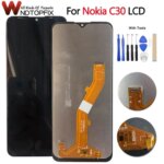 Nokia C30 LCD Display Touch Screen Digitizer Assembly Replace For