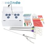 Laparoscopic Trainer Simulator Training Box with HD Camera and 8 Training Modules and 4 Training Kits Students Teaching Bangladesh (New)