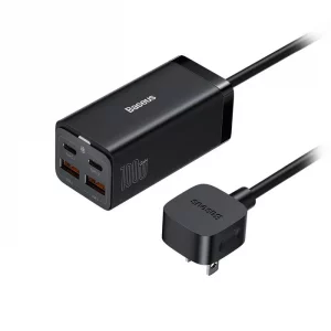 Baseus_GaN3_Pro_4_Ports_Desktop-3-300x300-1 Baseus GaN3 Pro 4 Ports Desktop Charger 100W (2C+2U) - Image 1