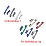 NEW Side Power Key + Volume Button ON OFF Up Down Xiaomi Redmi Note 8 8T 8 Pro Power Volume Flex Cables Repair Parts (New)