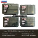 100% Original Japan MEIHO VS-3010 Bait Box Soft Bait Box Fishing Tackle Box Lure Bait Storage Boxes Plastic Case (New)