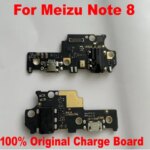 Original Charging Board For Meizu Note 8 M822H USB Plug Fast Charge Board Charger Flex Cable with Microphone Mic (New)