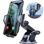 Car Phone Mount Long Arm Suction Cup Sucker Car Phone Holder Stand Mobile Cell Support iPhone Huawei Xiaomi Redmi Samsung Bangladesh (New)