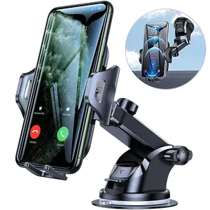 H3634cf0ebf234fa78f288dfe3d4e9ed0W_300x300q75 Car Phone Mount Long Arm Suction Cup Sucker Car Phone Holder Stand Mobile Cell Support iPhone Huawei Xiaomi Redmi Samsung Bangladesh (New) - Image 1