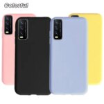 VIVO Y20 Y20i Y20S Y20G 2021 Case Cy Color Silicone Soft TPU Phone Cover Vivo Y11S Y12S Y30G IQOO U1x Y 20 V2029 Bags (New)