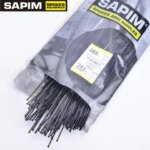 SAPIM CX-Ray Aero Bladed Bicycle Spokes J-BEND Straight Pull CX RAY Spoke 2.0-0.9*2.2-2.0mm 14G (New)