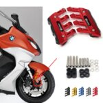 For BMW C650 sport C650sport Motorcycle CNC Accessories Mudguard Side Protection Block Front Fender Anti-Fall Slider (New)