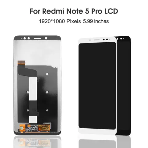H4e5084e7a9454fe790e6fa91b99d376eO_480x480q75 LCD For Xiaomi Redmi Note 5 Pro LCD Display With Frame For Redmi Note 5 Display Replacement Digitizer Assembly Repair Parts (New) - Image 1