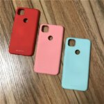 Case Google Pixel 5 5A Soft To Touch Feeling Silicon Tpu Cover (New)