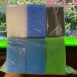 Set Compatible Filter Foam Sponge for Juwel Compact / Bioflow 3.0 / M (2 x Fine 1 x Coarse 1 x Nitrate 2 x Carbon 5 x Poly) (New)