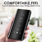Smart Mirror Flip Case Samsung Galaxy S10 S9 S8 S10E S7 S6 Edge Plus A6 A8 J4 J6 Plus J8 A7 2018 Note 8 9 10 Pro Phone Cover (New)