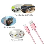 Original Micro USB Cable Nylon Fast Charger USB Type C Data Cable Samsung Xiaomi LG roid Micro USB Mobile Phone Cables (New)