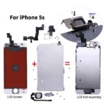 AAA+++ Full Set LCD Display Replacement For iPhone 6 6S 5S 5C SE 7 Plus 8 Plus SE2 Complete Screen with Camera and Home Button (New)