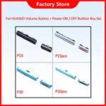 1 HUAWEI P20 P20 PRO P30 huawei P30 pro SIde Volume Button + Power ON / OFF Buttton Key Set Replacement Part Bangladesh (New)