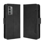 LG Wing 5G 2020 Case Premium Leather Wallet Leather Flip Multi-card slot Cover LG Wing LGWing 5G 2020 5G Case 68 inch (New)