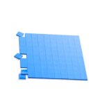 RGeek Thermal Pads Cooling Conductive Silicone Pad GPU CPU Heatsink 100*100mm*05mm 1mm 15mm Blue Sliced Cooling Pad Cooler (New)