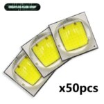 50Pcs High Brightness 3535 5050 SMD LED Beads 1W 3W 5W 10W 3V Warm Nature Cold White LED 3000K-9500K Light Emitting Diode Lamp (New)