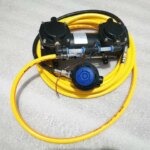 DP35B 12v 160w Oil Free Electric Diaphragm Compressor Pump for Third Lung Serface Hookah Diving System with Hose Regulator (New)