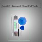 New iPad 97 (2018 Version) 6 6th Gen A1893 A1954 Touch Screen Digitizer Glass With Home Button +Tools+Tempered Glass (New)