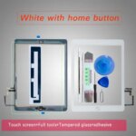 iPad Air 1 Touch Screen Digitizer With Home Button Flex Cable +Full Tools +Tempered Glass A1474 A1475 A1476 (New)