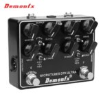 Demonfx High quality Bass Effect Pedal Microtubes D7K Ultra V2 Bass Preamp And Super Symmety Compressor Pedal DemonFX (New)