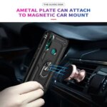 Luxury Armor Soft Shockproof Case Huawei P SMART Z S STK-LX1 PSMART 2019 POT-LX3 POT-LX1 Silicone Bumper Metal Ring Cover (New)