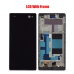 Sony Xperia C3 Screen Replacement D2502 D2533 LCD Display with Touch Broken Screen Repair Free repair tools Black White (New)