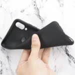 Black Soft Silicone Funda Meizu Note 9 Case Soft TPU Good Quality Coque Meizu Note 9 Cover (New)