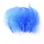 100Pcs Natural Small Floating Feathers Floating Goose Down Colored Feather Wedding Dresses Dream Net Decoration Accessories (New)