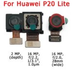 Front and Rear Back Camera For Huawei P20 Pro P20Pro Main Facing Camera Module Flex Replacement Spare Parts (New)